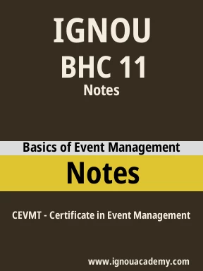 BHC 11 Solved Assignment