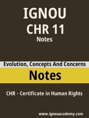 CHR 11 Solved Assignment