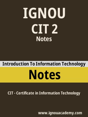 CIT 2 Solved Assignment