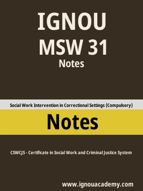 MSW 31 Solved Assignment