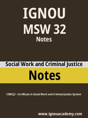 MSW 32 Solved Assignment