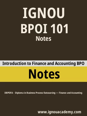 BPOI 101 Solved Assignment