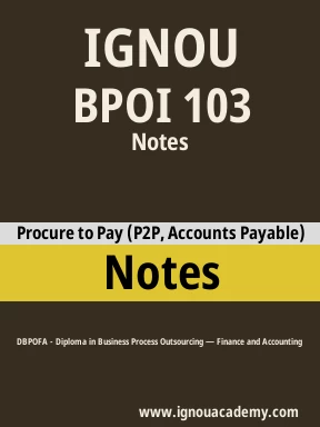 BPOI 103 Solved Assignment