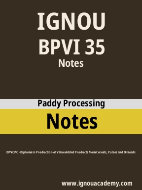BPVI 35 Solved Assignment