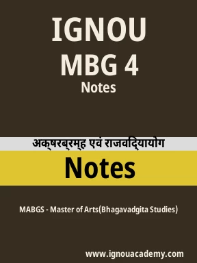 MBG 4 Solved Assignment
