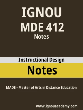 MDE 412 Solved Assignment