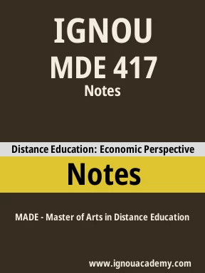 MDE 417 Solved Assignment