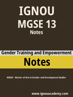 MGSE 13 Solved Assignment