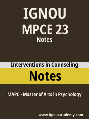 MPCE 23 Solved Assignment