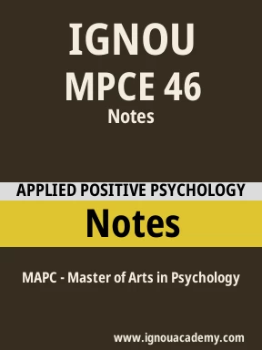 MPCE 46 Solved Assignment