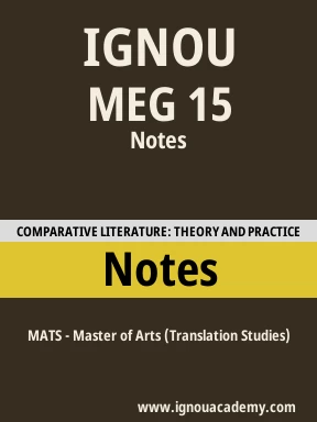 MEG 15 Solved Assignment