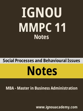 MMPC 11 Solved Assignment