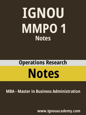 MMPO 1 Solved Assignment