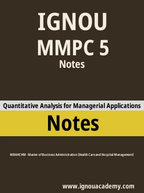 MMPC 5 Solved Assignment