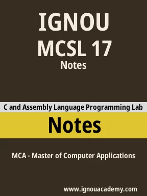 MCSL 17 Solved Assignment