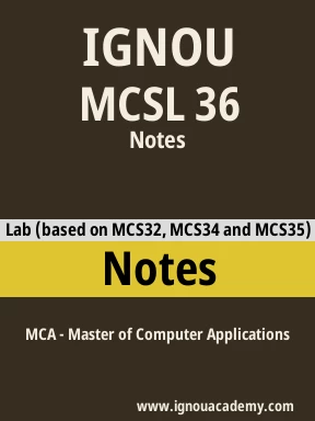 MCSL 36 Solved Assignment
