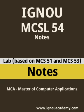 MCSL 54 Solved Assignment