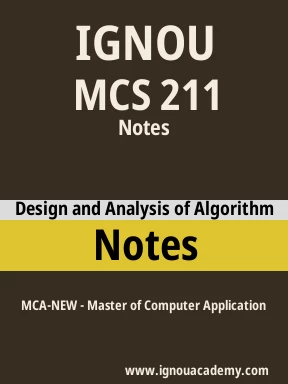 MCS 211 Solved Assignment