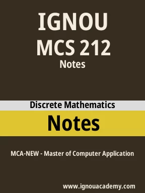 MCS 212 Solved Assignment