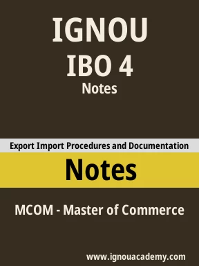 IBO 4 Solved Assignment