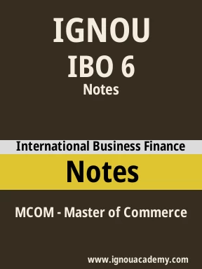 IBO 6 Solved Assignment