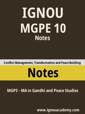 MGPE 10 Solved Assignment