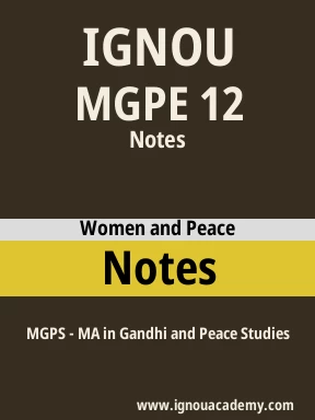 MGPE 12 Solved Assignment