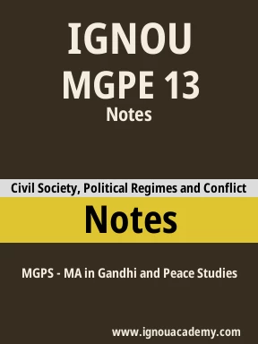 MGPE 13 Solved Assignment