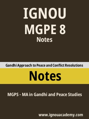 MGPE 8 Solved Assignment