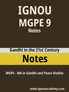 MGPE 9 Solved Assignment