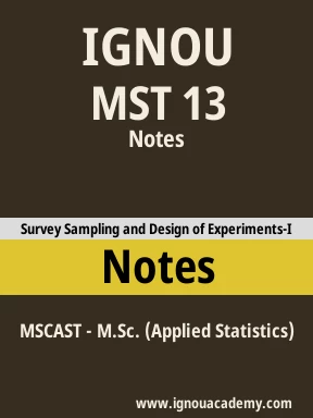MST 13 Solved Assignment
