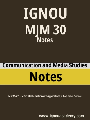 MJM 30 Solved Assignment