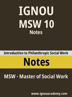 MSW 10 Solved Assignment
