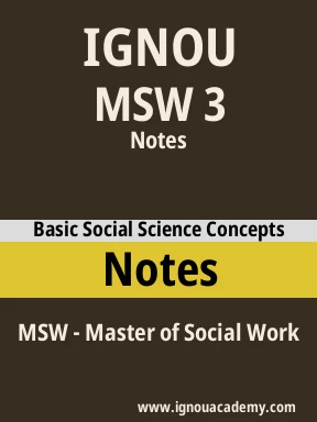 MSW 3 Solved Assignment
