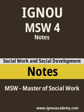 MSW 4 Solved Assignment