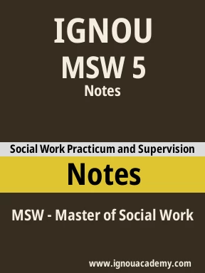 MSW 5 Solved Assignment