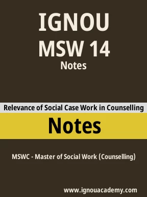 MSW 14 Solved Assignment