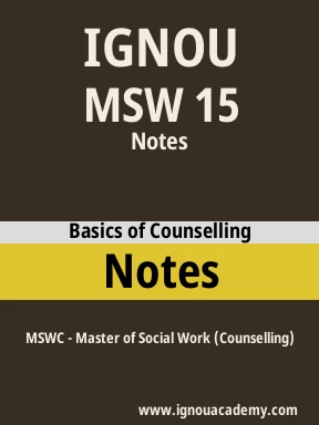 MSW 15 Solved Assignment