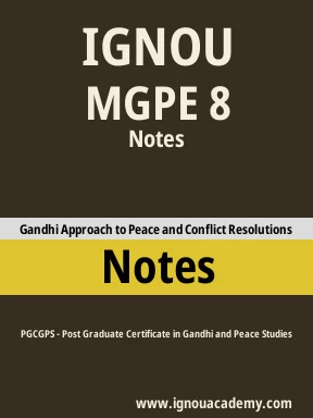 MGPE 8 Solved Assignment