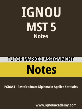 MST 5 Solved Assignment