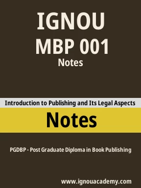 MBP 001 Solved Assignment