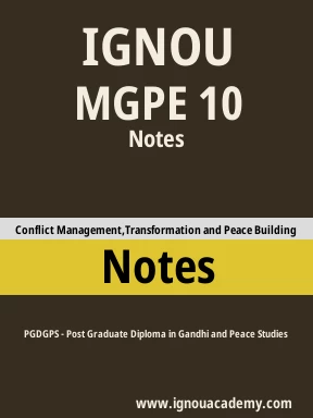 MGPE 10 Solved Assignment