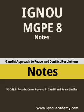 MGPE 8 Solved Assignment