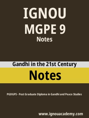 MGPE 9 Solved Assignment