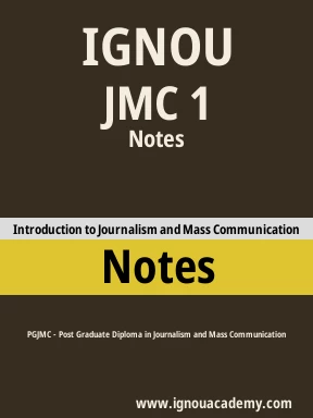 JMC 1 Solved Assignment