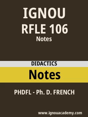 RFLE 106 Solved Assignment