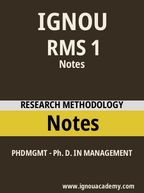 RMS 1 Solved Assignment