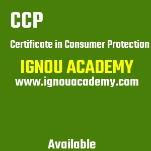 IGNOU CCP Projects