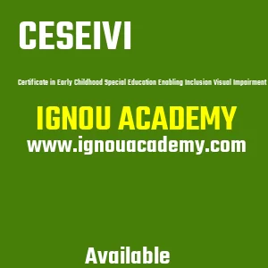 IGNOU CESEIVI Projects