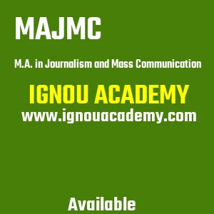 IGNOU MAJMC Projects